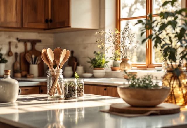 Bright and modern kitchen